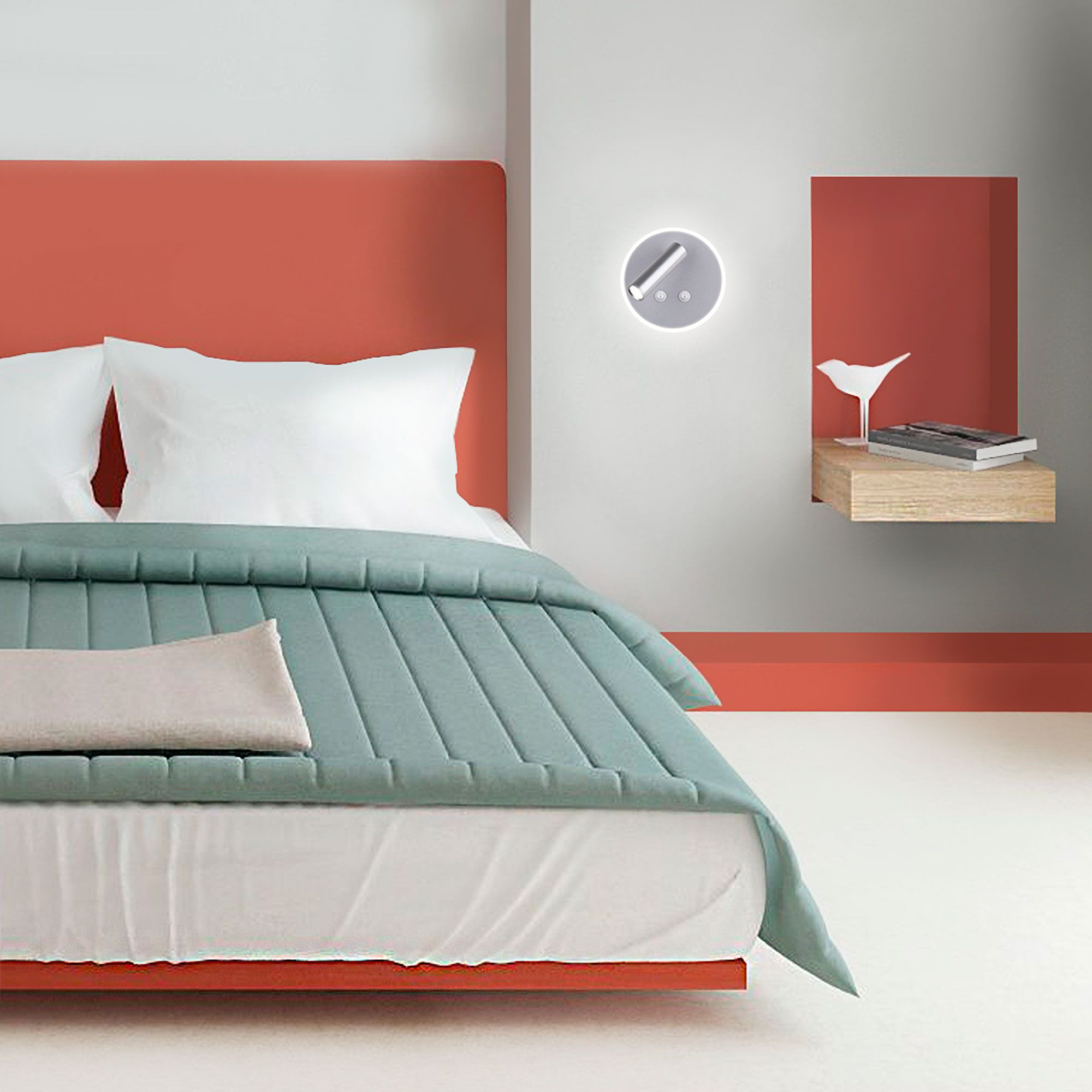 Интерьерная подсветка Elektrostandard Tera LED серебро (MRL LED 1014)