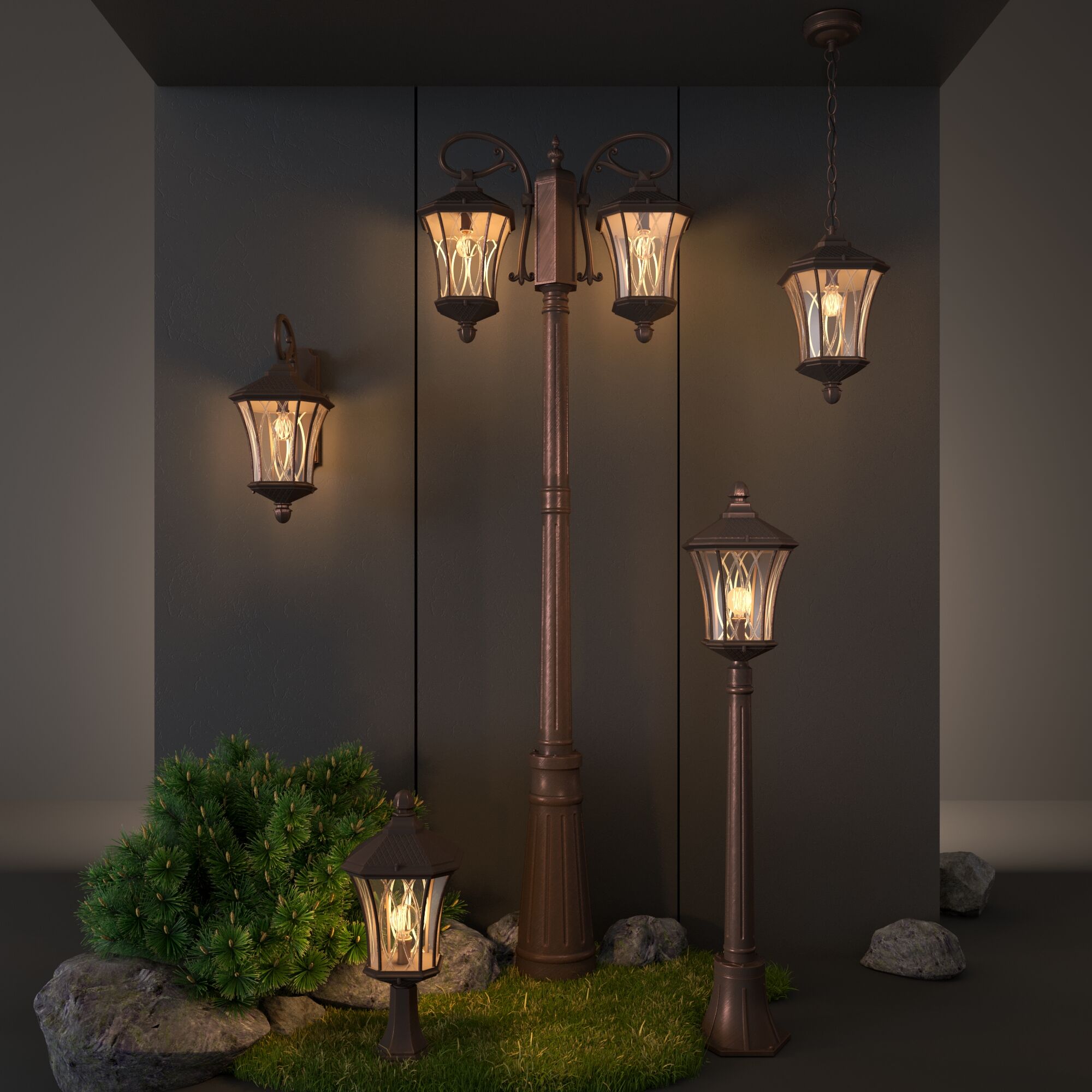 Уличный светильник Elektrostandard Virgo D капучино (арт. GLXT-1450D)