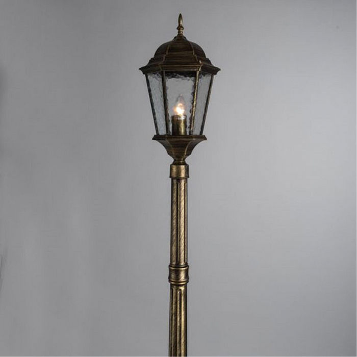 Уличный светильник на столбе ARTE LAMP A1207PA-1BN