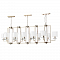 Люстра Crystal Lux NICOLAS SP12 L1600 GOLD/WHITE